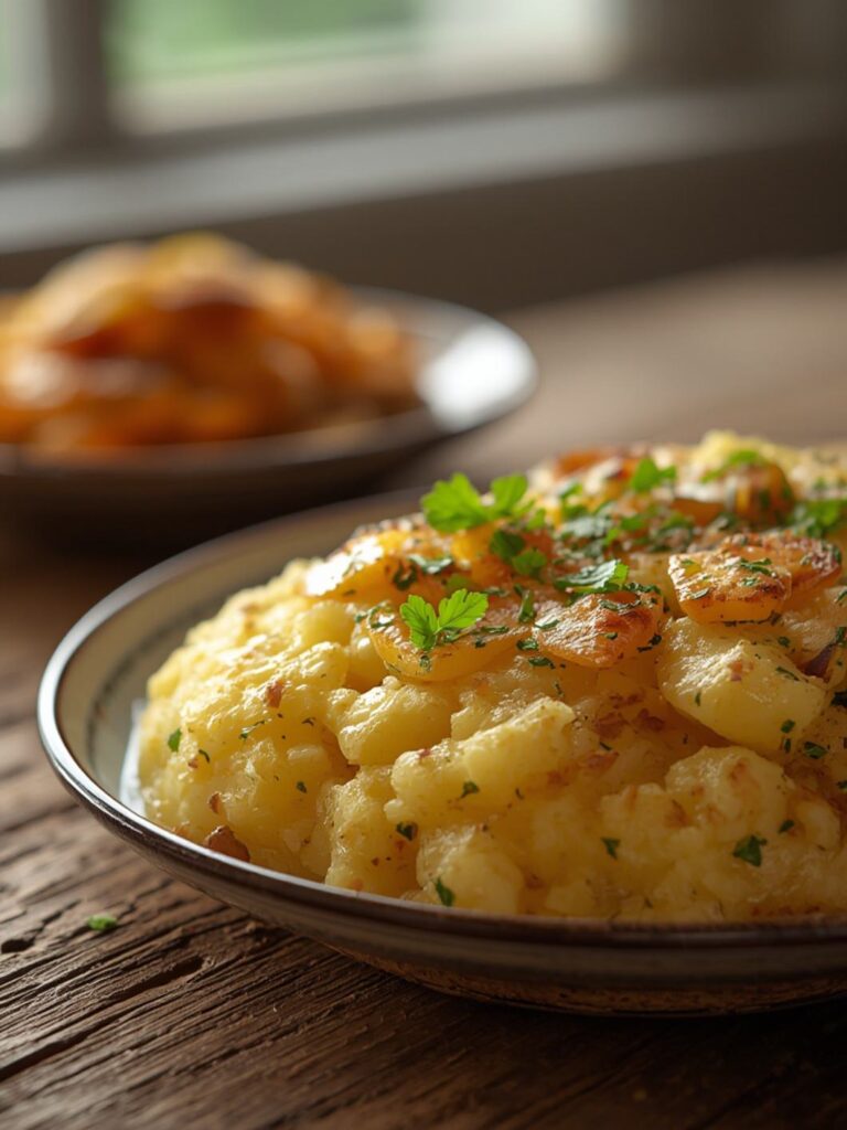 Colcannon Smashed Potatoes