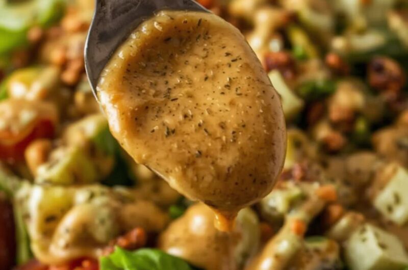 Copycat Olive Garden Salad Dressing cooking