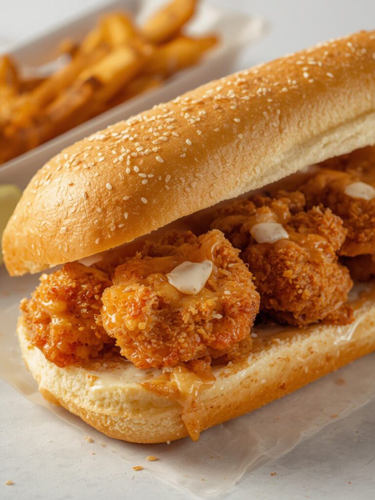 Fried Shrimp Po' Boy