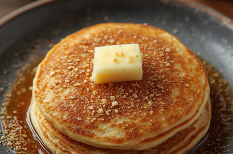 Japanese Pancakes cooking