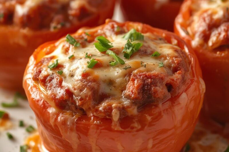 Philly Cheesesteak Stuffed Peppers