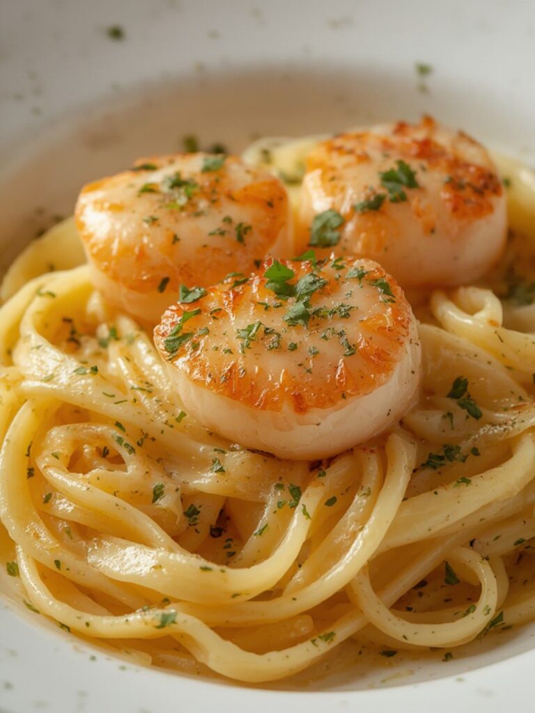 Scallop Pasta