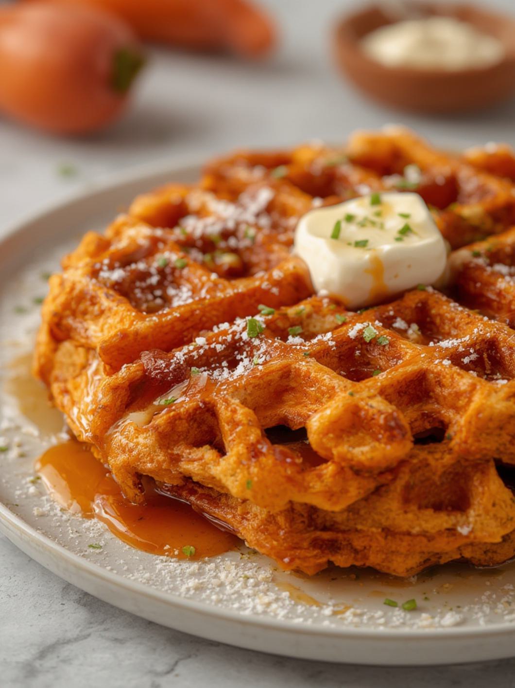 Sweet Potato Waffles
