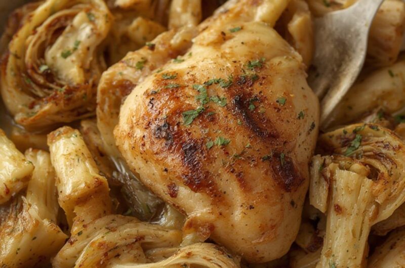 artichoke chicken cooking