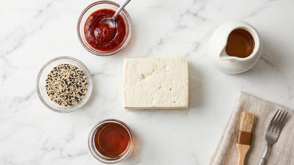 Baked Sesame Seed Tofu