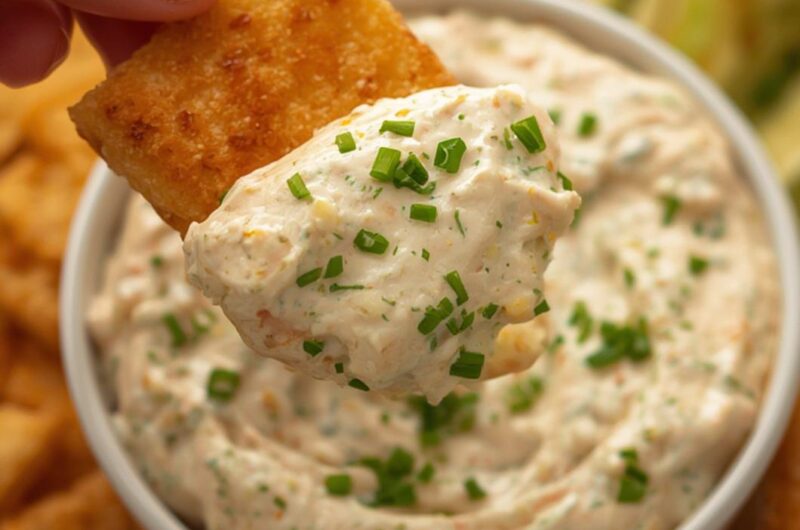 French-Fish Dip cooking