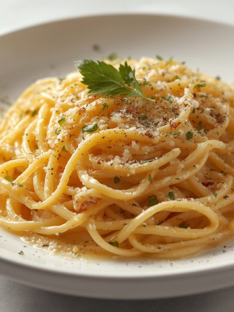 Garlic Capellini Pasta