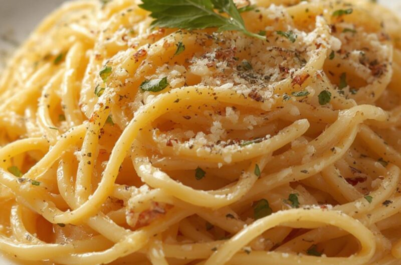 Garlic Capellini Pasta