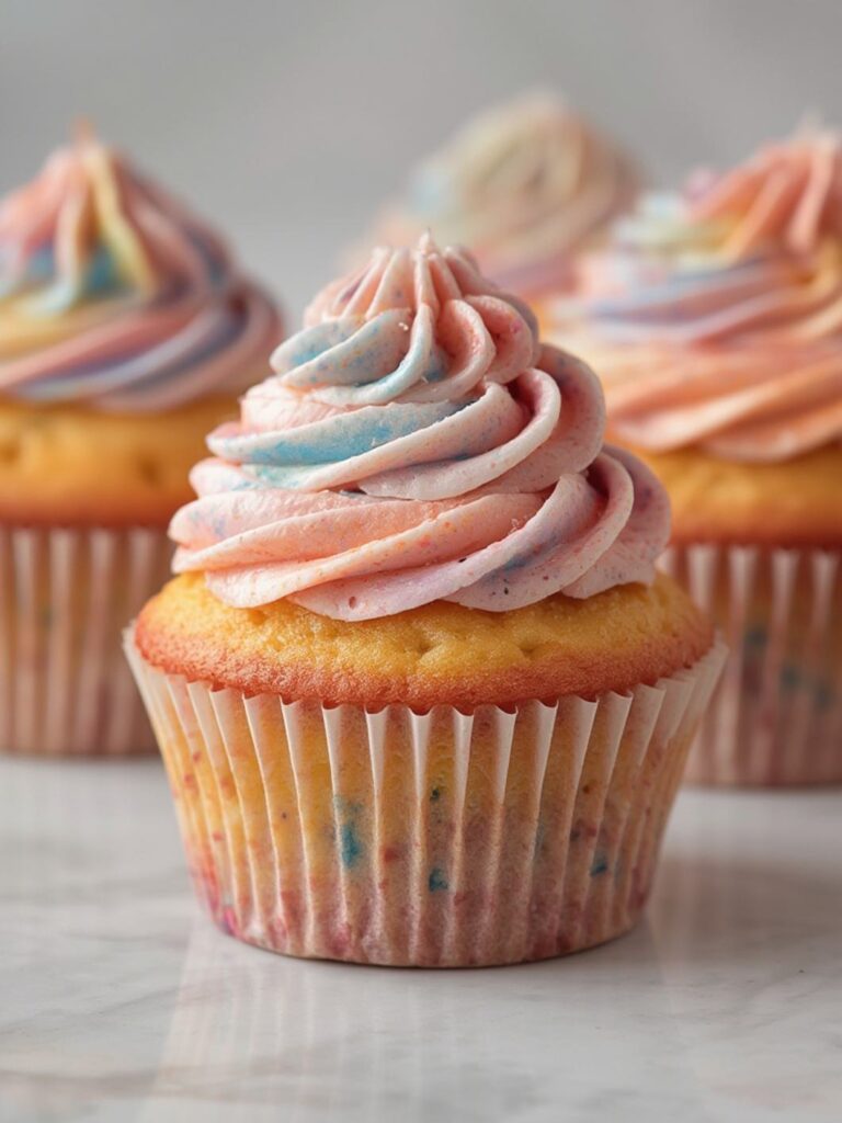 rainbow cupcakes recipe