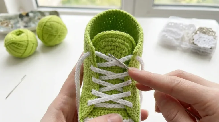 Crochet Baby Converse