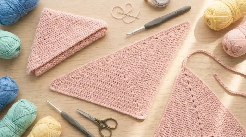 crochet bandana