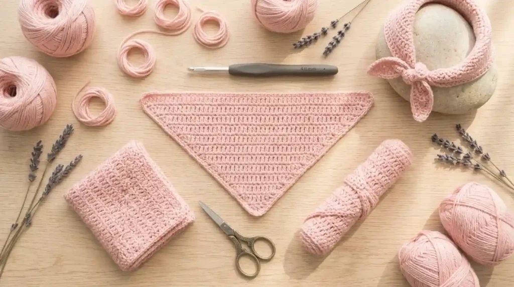 crochet bandana