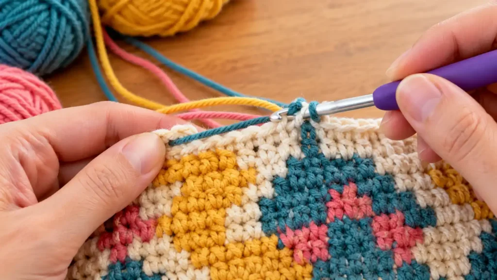  crochet mini skirt 
