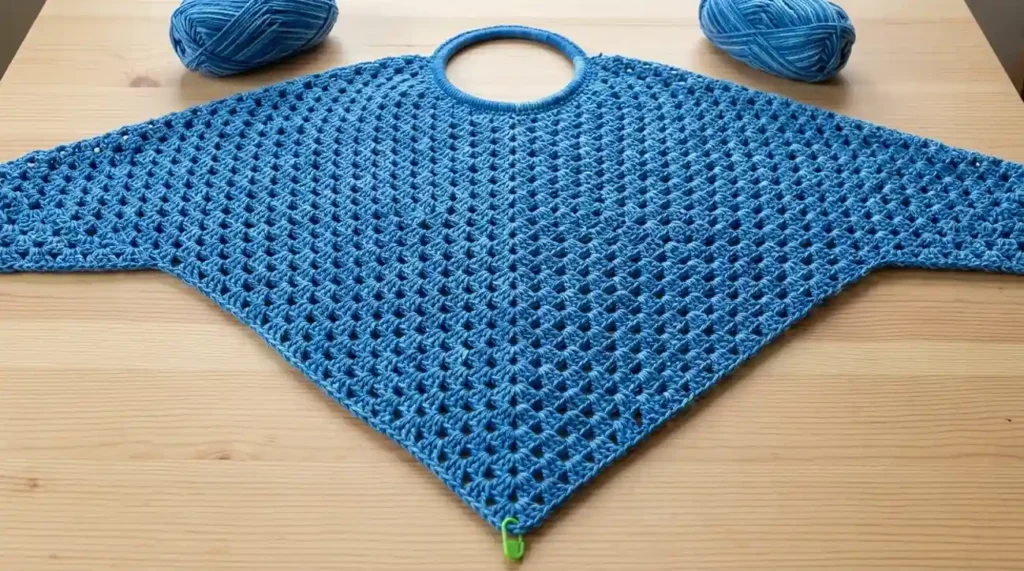 crochet poncho pattern