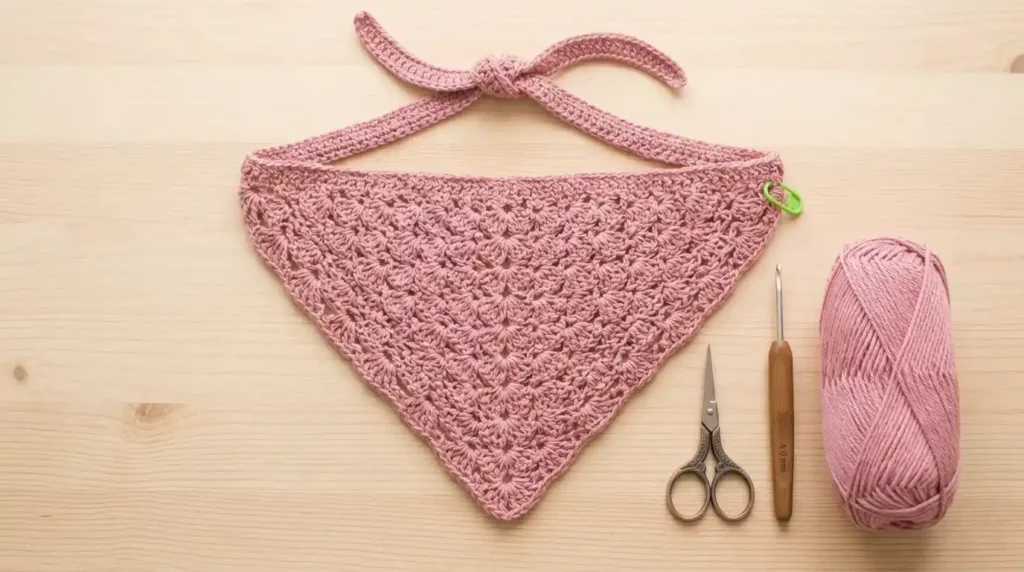 crochet scrunchie