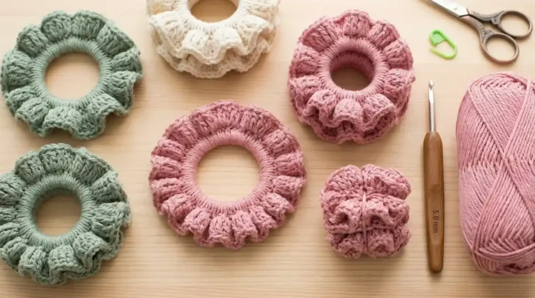 crochet scrunchie