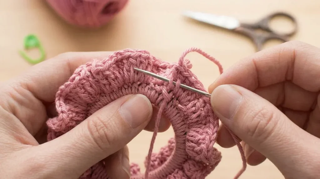 crochet scrunchie
